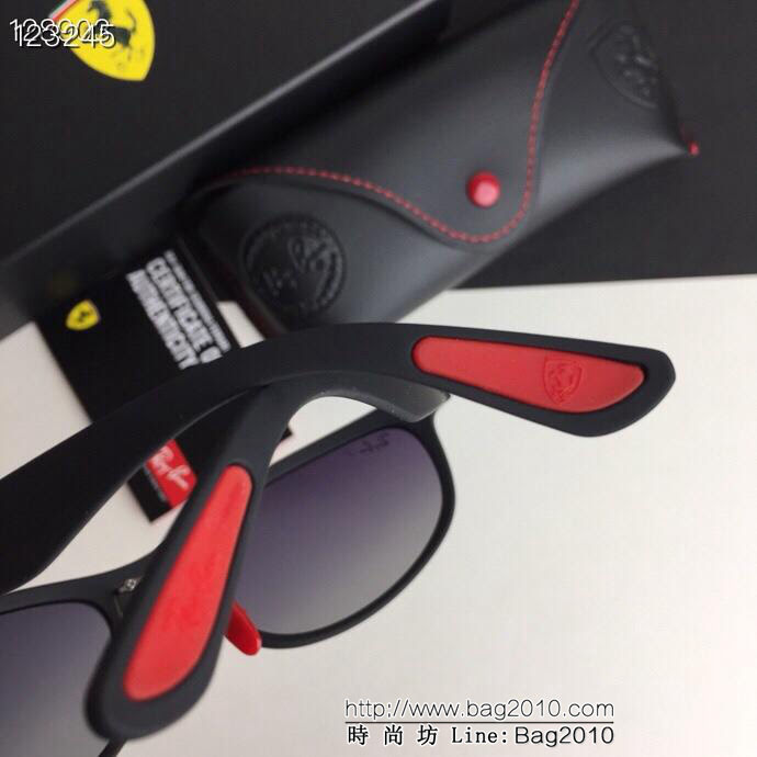 RAYBAN雷朋 法拉利車隊款 經典框型 太陽鏡 男女通用  lly1365